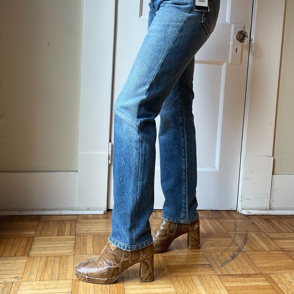 70s Vintage ReDone Levis Indigo Stud 25 - Picture 12 of 12